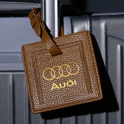 Lychee Grain Square Luggage Tag - Custom Pro Prints