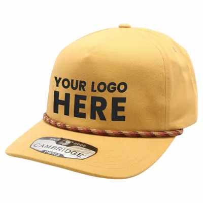 Pit Bull PB313 Five Panel Rope Unstructured Hat - Stealth Promo Co