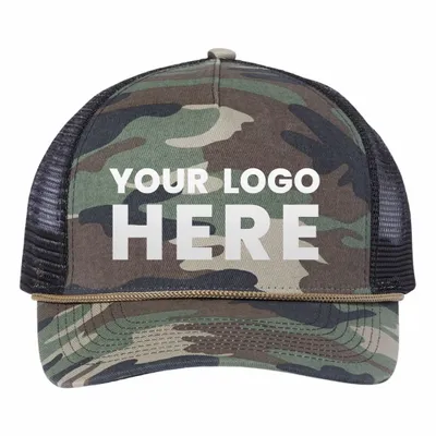 Dri Duck 3012 - Retro Rope Cap - Stealth Promo Co