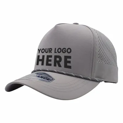 Mega Cap 6857 Perforated Performance Cap - Stealth Promo Co