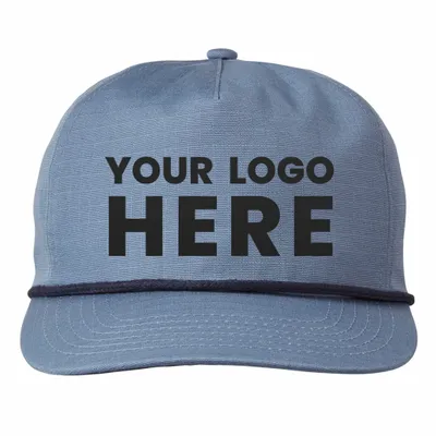 Big Accessories BA699 Lariat Ripstop Hat - Stealth Promo Co