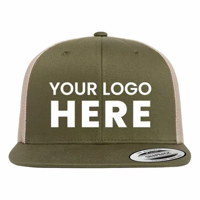 Retro High Profile Trucker Cap - Stealth Promo Co