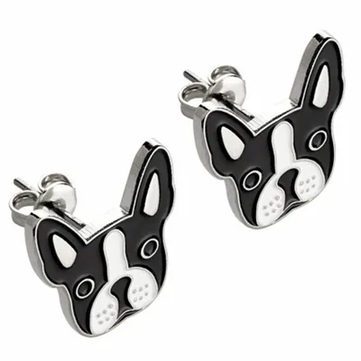 Soft Enamel Metal Earrings - Stealth Promo Co