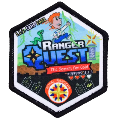 Sublimated Patches - Stealth Pins
