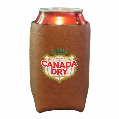 PU Coated Neoprene Can Cooler - Stealth Promo Co