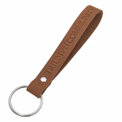 Leather Keychain - Stealth Promo Co
