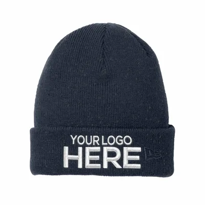 New Era Speckled Beanie. NE905 - Stealth Promo Co