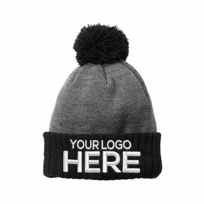 New Era Colorblock Cuffed Beanie. NE904 - Stealth Promo Co