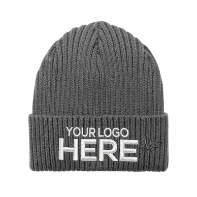 New Era Core Classic Cuff Beanie NE908 - Stealth Promo Co
