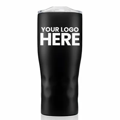 25 oz. Huckleberry Grip Stainless Steel Tumblers - Stealth Promo Co