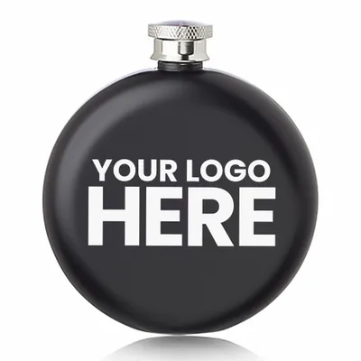 Novi 5oz. Portable Hip Flask - Stealth Promo Co