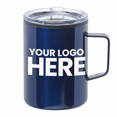 13.5 oz. Wells Steel Camper Mug - Stealth Promo Co