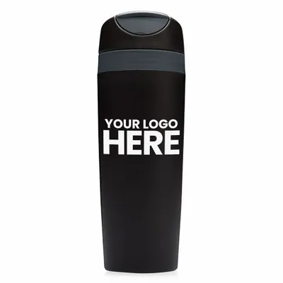 16 oz. Snap Seal Tumbler Travel Mugs - Stealth Promo Co