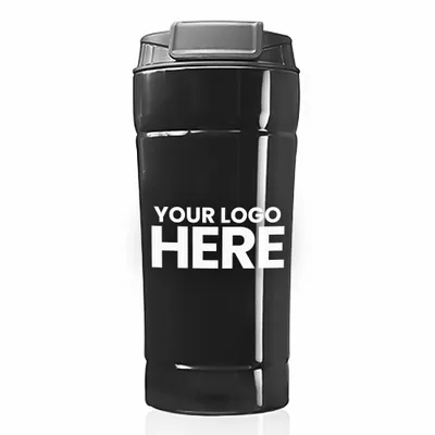 16 oz. Thermal Travel Coffee Tumblers - Stealth Promo Co