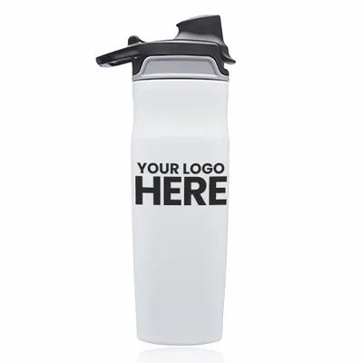 20 oz. Juno Water Bottles with Flip Lid - Stealth Promo Co