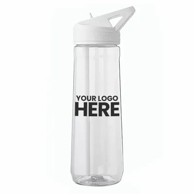30 oz. Fitness Plastic Water Bottle with Sip Straw - Stealth Promo Co