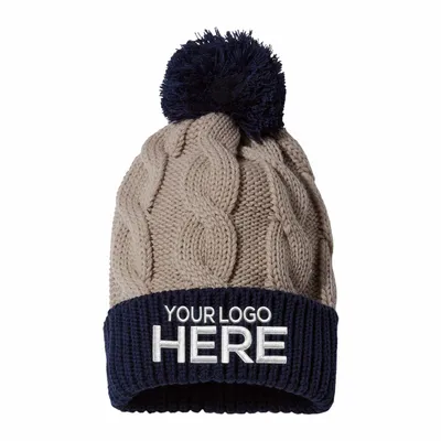 Chunk Twist Cuffed Beanie - Stealth Promo Co