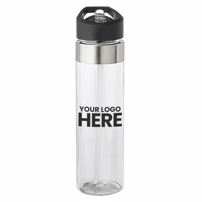 24 oz. Plastic Water Bottles - Stealth Promo Co