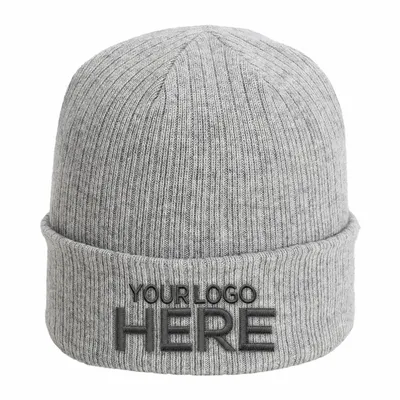 The Edelweiss Cuffed Beanie - Stealth Promo Co