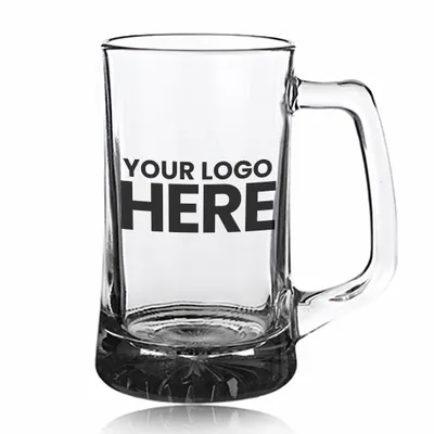 25 oz. ARC Glass Beer Mugs - Stealth Promo Co