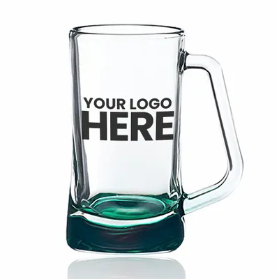 16 oz. Atenas Glass Beer Mugs - Stealth Promo Co
