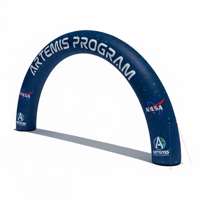 Inflatable Round Arches - Stealth Promo Co
