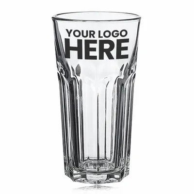 22 oz. Siena Tall Beer Glass  - Stealth Promo Co