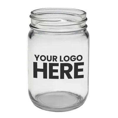 12 oz. Decorating Mason Jars - Stealth Promo Co