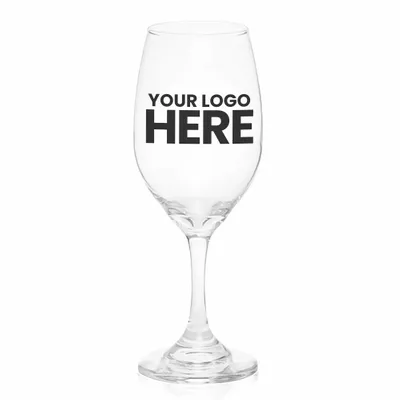 12.75 oz. White Wine Glasses - Stealth Promo Co