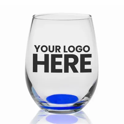 9 oz. Stemless Wine Glasses  - Stealth Promo Co