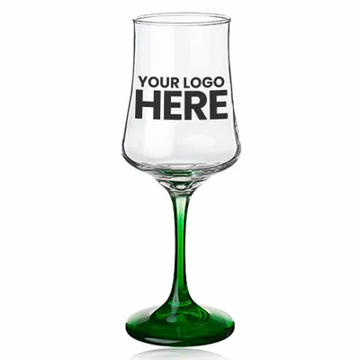 12 oz. Bolonia Wine Glasses - Stealth Promo Co