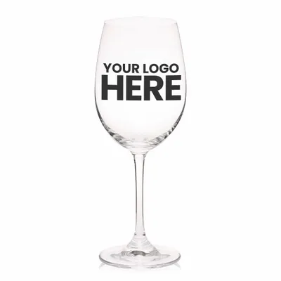 19 oz. Lead Free Wine Glasses - Stealth Promo Co