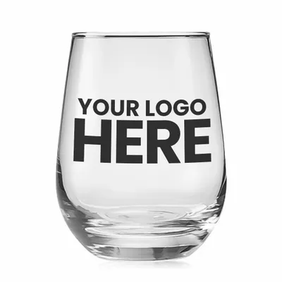 15.25 oz. Libbey Stemless White Wine Glasses - Stealth Promo Co