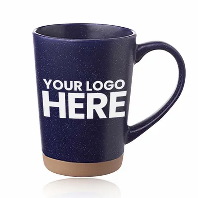 16 oz. Nebula Speckled Clay Coffee Mugs - Stealth Promo Co