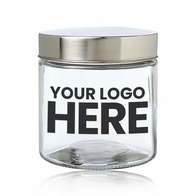27 oz. Glass Candy Jars - Stealth Promo Co
