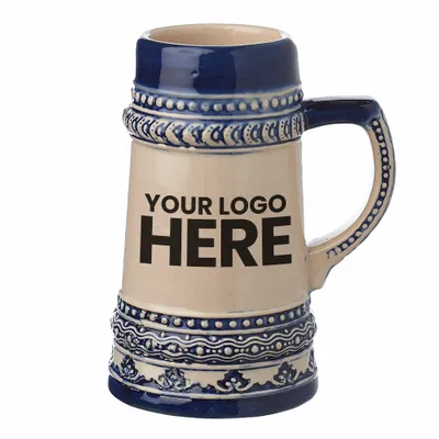 2 oz. Bremen Mini Ceramic Beer Mug Shooters - Stealth Promo Co