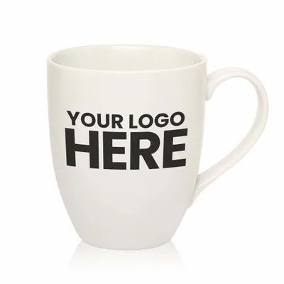 11 oz. Bistro Vitrified Porcelain Mugs - Stealth Promo Co