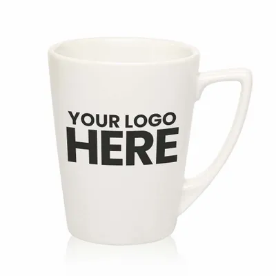 10oz. Latte Vitrified Porcelain Mugs | CP02 - Stealth Promo Co