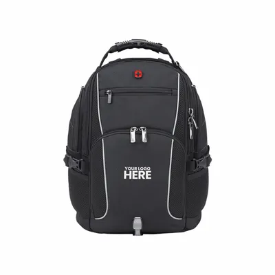 Wenger Pro II Recycled 15 Computer Backpack - Stealth Promo Co