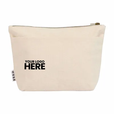 FEED Organic Cotton Pouch - Stealth Promo Co