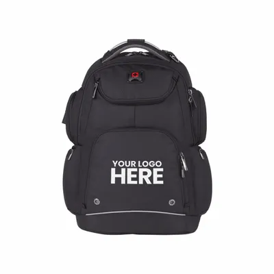Wenger Odyssey TSA Recycled 17 Computer Backpack - Stealth Promo Co