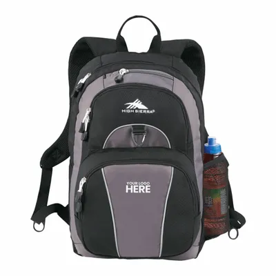 High Sierra Enzo Backpack - Stealth Promo Co