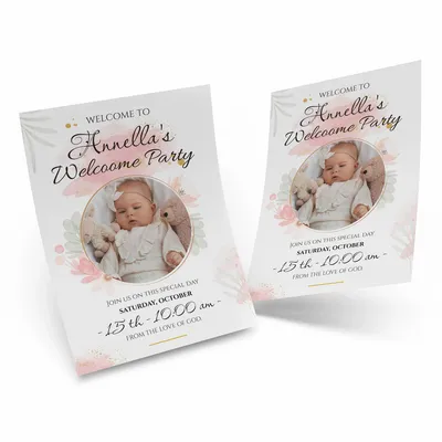 Baby Announcement Cards - Stealth Promo Co