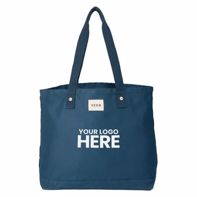 FEED Organic Cotton Weekend Tote - Stealth Promo Co