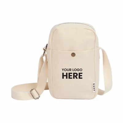 FEED Organic Cotton Crossbody - Stealth Promo Co