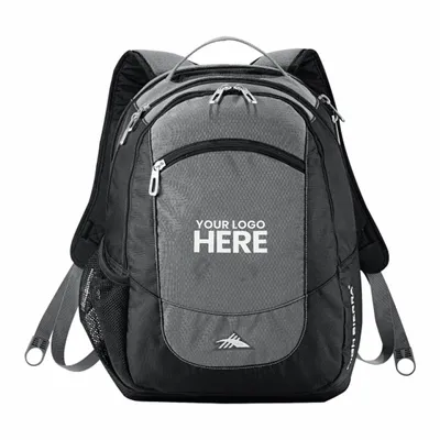 High Sierra Fly-By 17 Computer Backpack - Stealth Promo Co