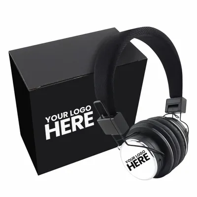 BlueBAND 3 High-Definition Wireless Headphones with Full-Color Box Sleeves - Stealth Promo Co