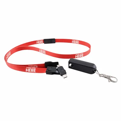 Connect All Breakaway Lanyard Cables - Stealth Promo Co