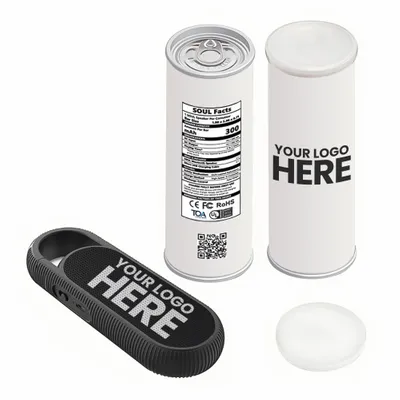Soul Speaker with Branded Can Packagings - Stealth Promo Co