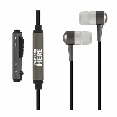 Ear Buds - Metal: EBM02s - Stealth Promo Co